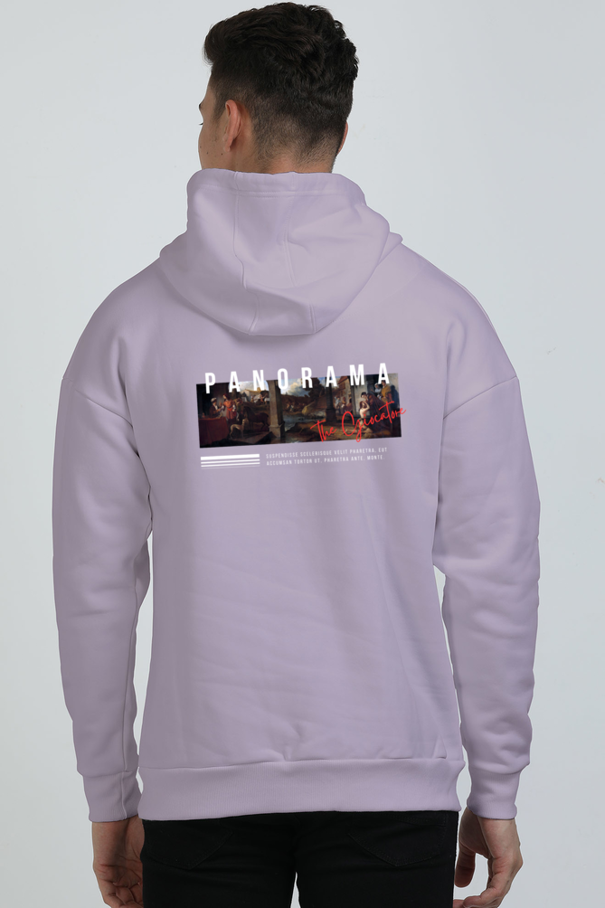 Panorama Printed Oversized Sweatshirt - Premium Brushed Fleece, Unisex Fit